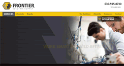 Desktop Screenshot of frontierelectric.com